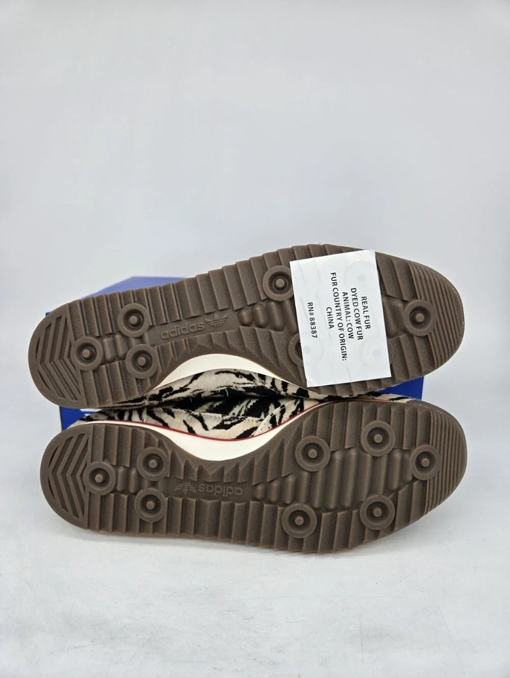 adidas Women's SL 72 OG KH8811 Zebra Print Shoes Size 10.5